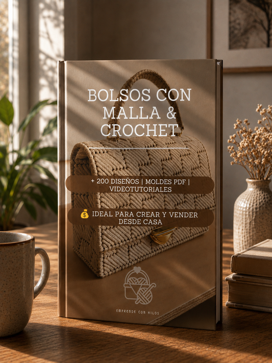 Bolsos con malla & crochet